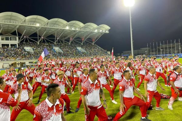 Début des Jeux du Pacifique aux Iles Salomon en 2023